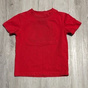 Tommy Hilfiger Kids Red Short Sleeve Tee
